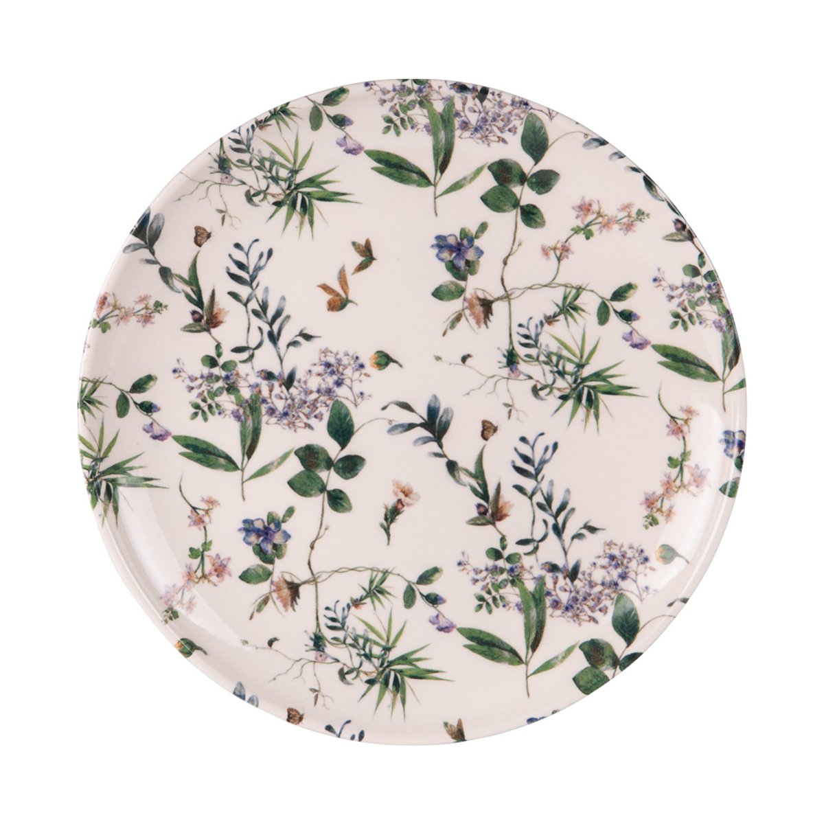 Assiette plate Champêtre 27 cm (lot de 6) - CHAMPÊTRE vert, TABLE PASSION