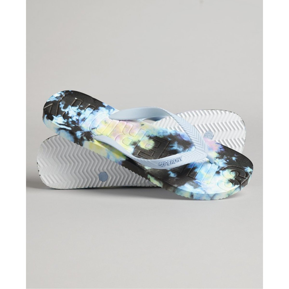 Tongs Code à effet Tie & Dye tie &amp; dye multicolore, SUPERDRY