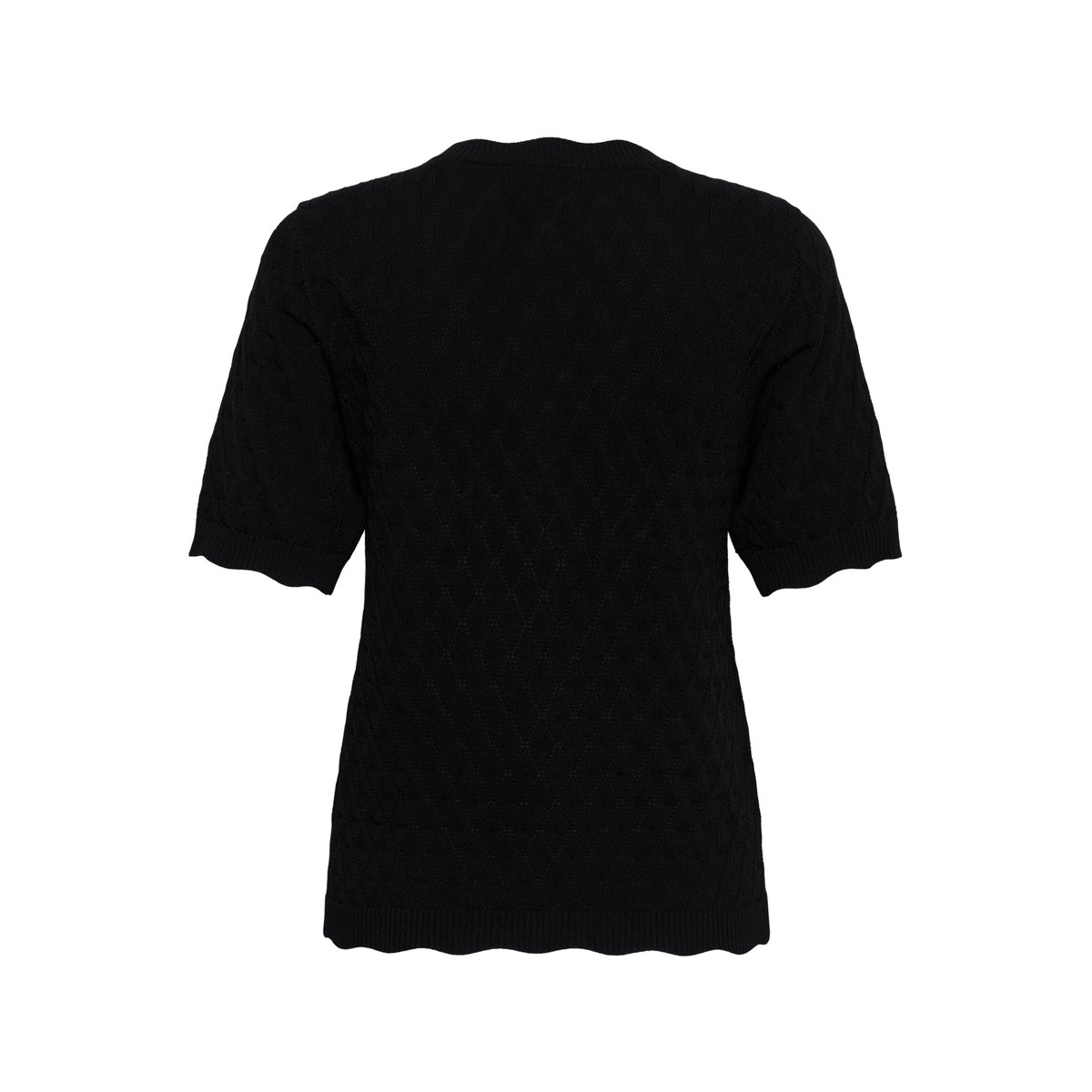 Pullover tricoté noir black deep cc., KAFFE