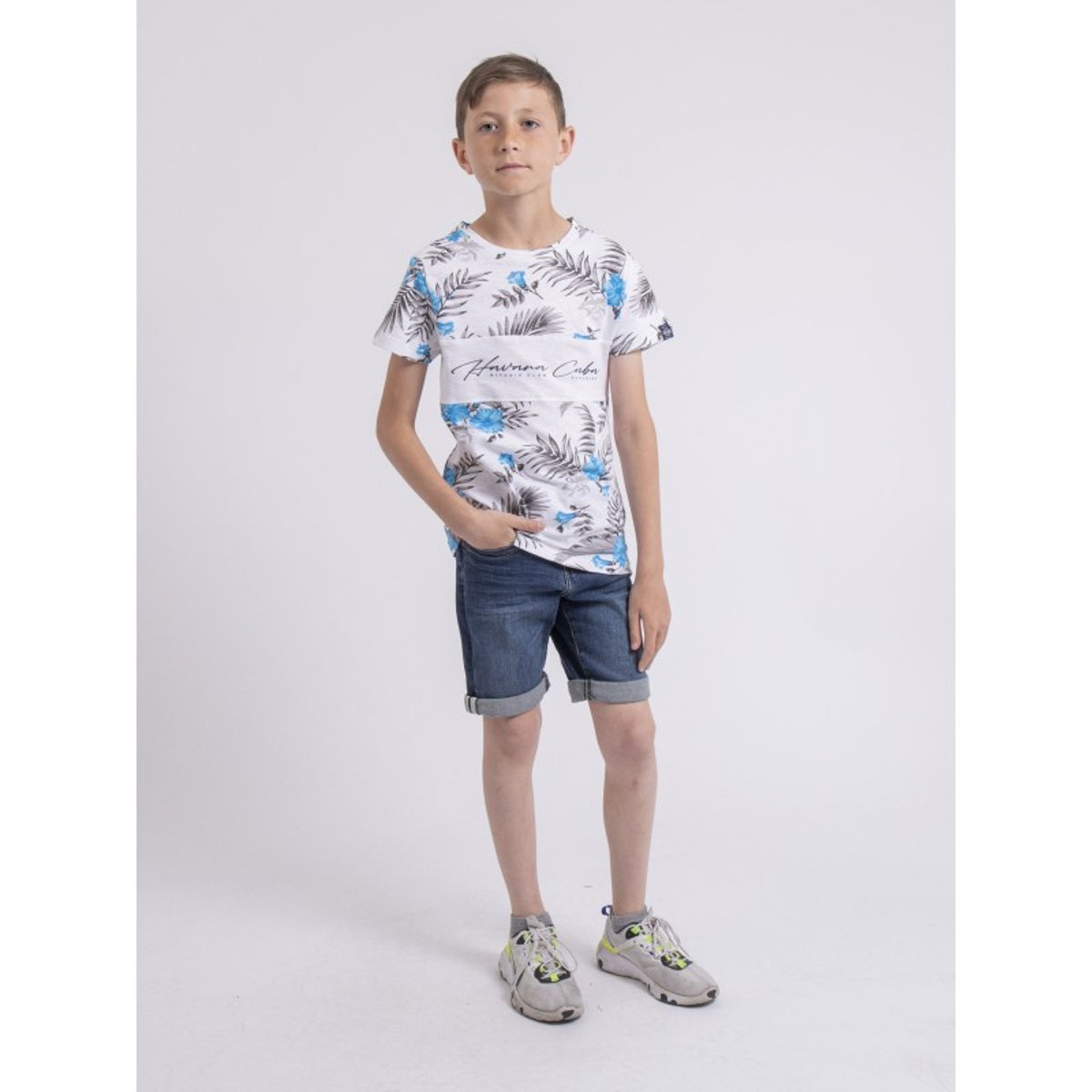 T-shirt Col Rond Niritix-j bleu, RITCHIE