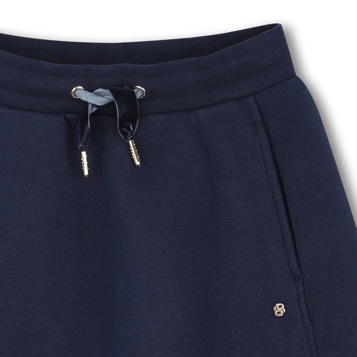 Jupe patineuse en molleton bleu cargo, BOSS KIDSWEAR