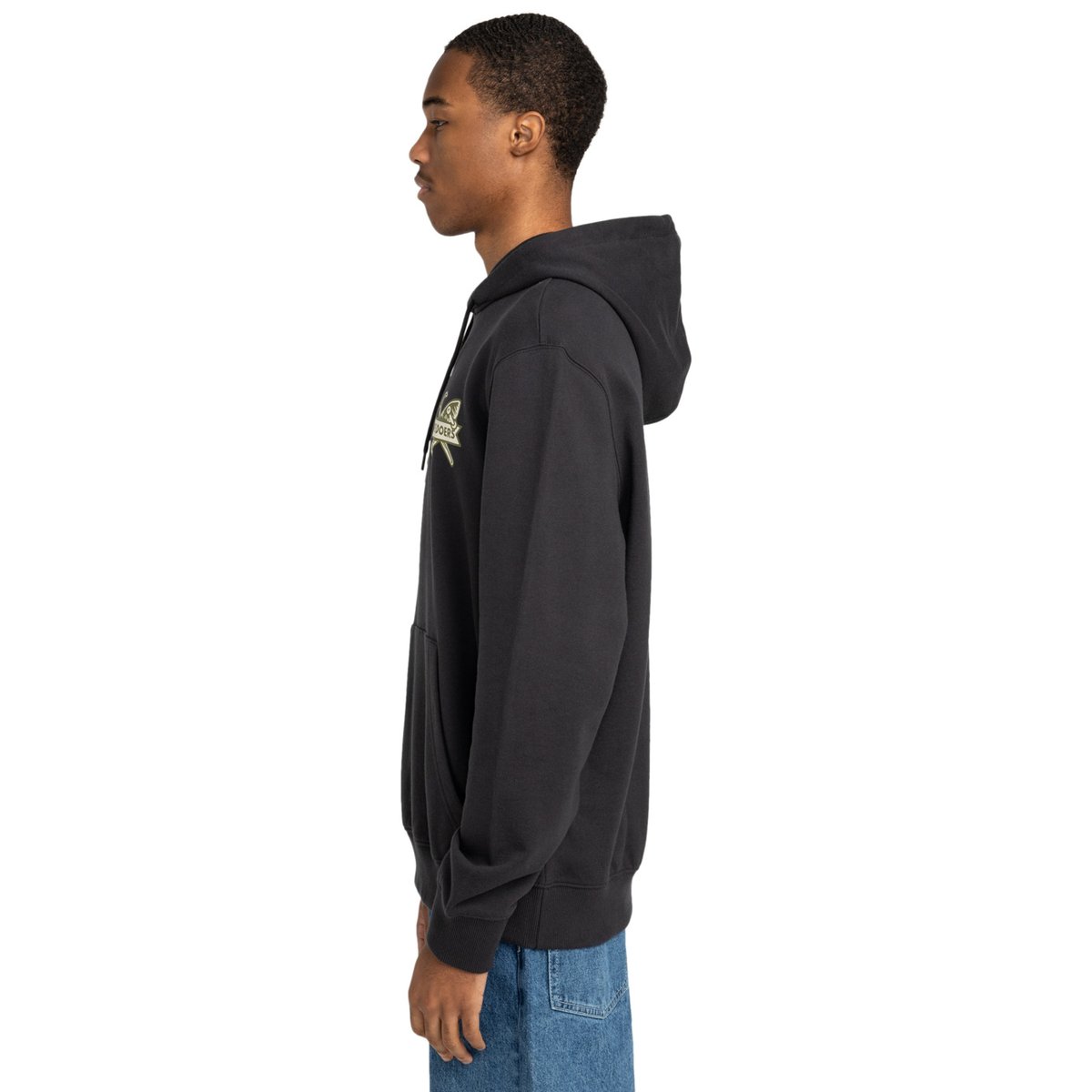 Sweat à capuche TIMBER SUPPLY noir off black, ELEMENT