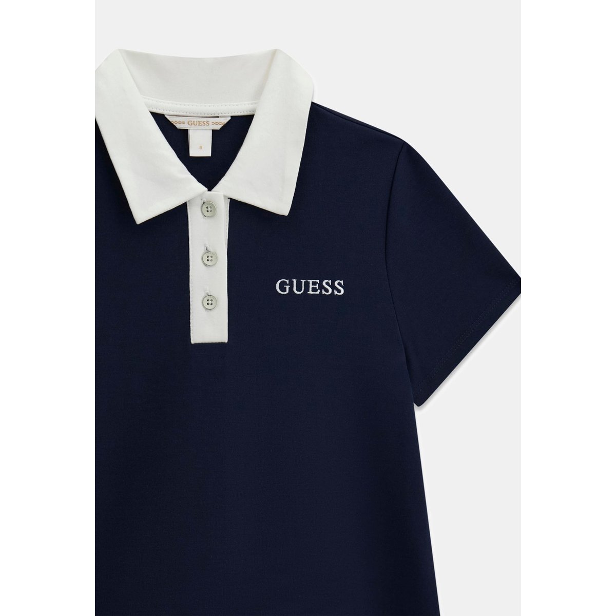 Polo Punto Milano Dress bleu foncé, GUESS KIDS