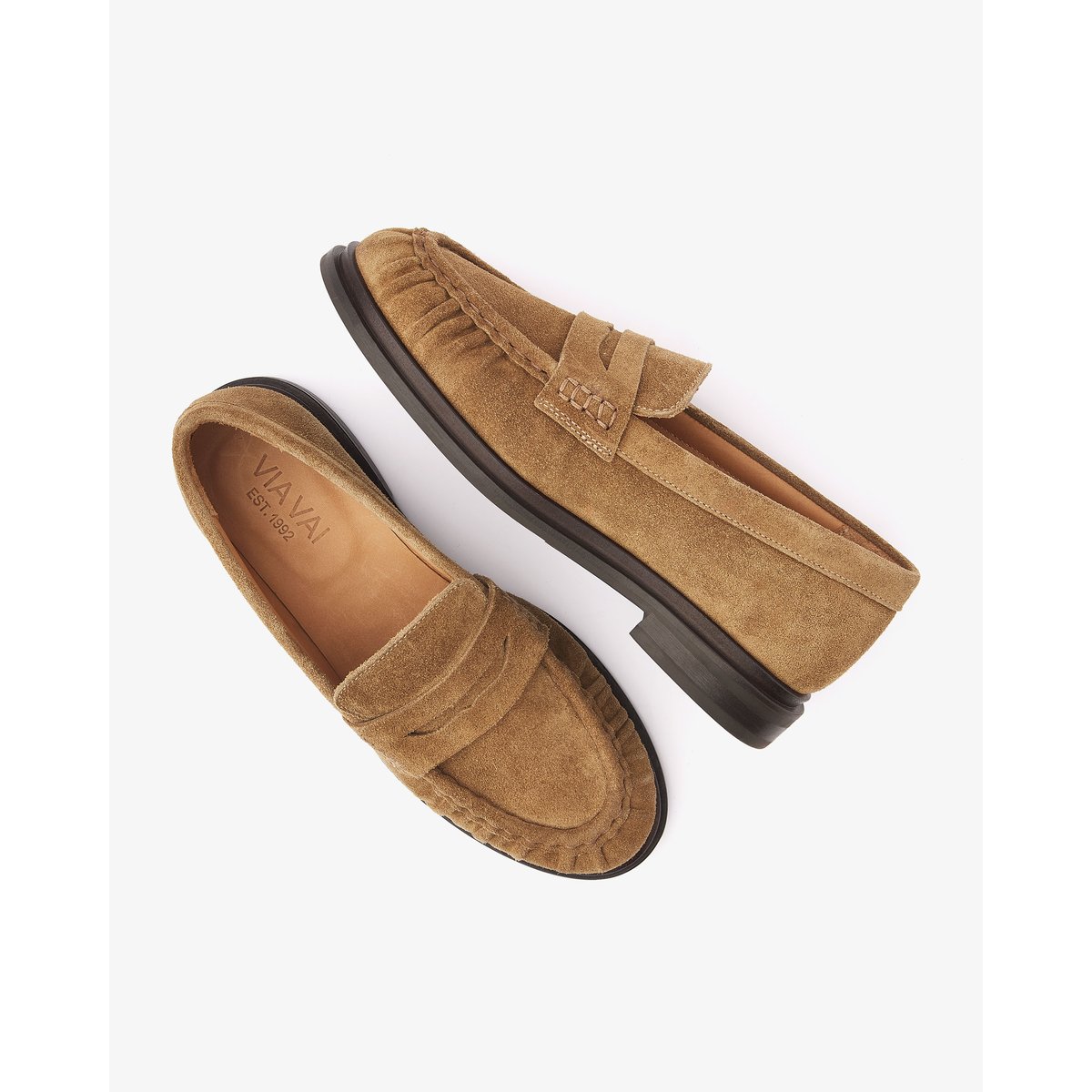 Mocassins FAE SARAH khaki, VIA VAI