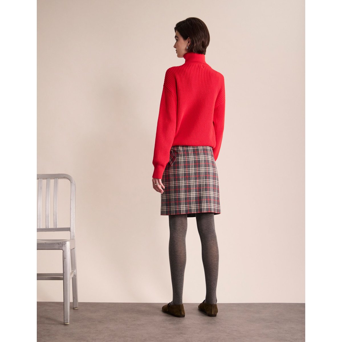 Pull Logan rouge, INES DE LA FRESSANGE PARIS
