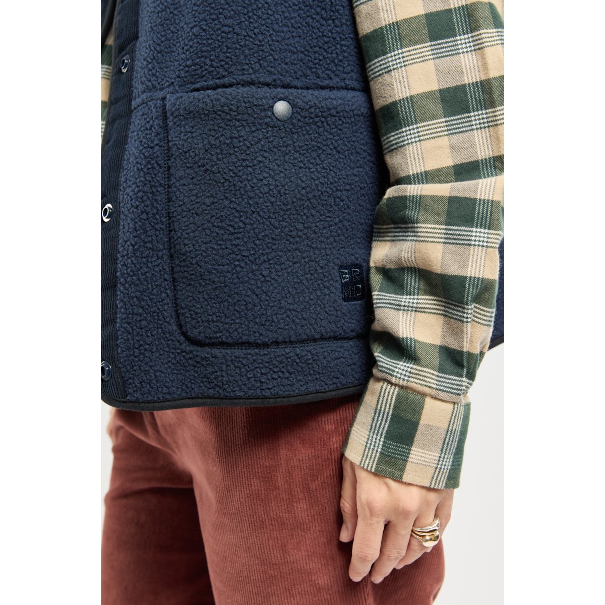 Veste sans manche MOLANCO marine, BERMUDES