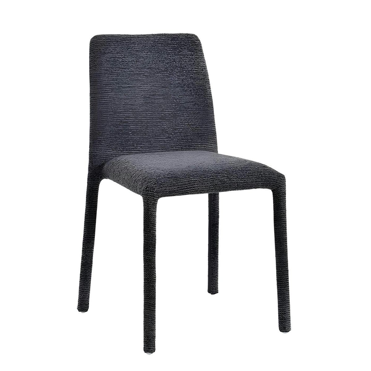 Chaise en tissu empilable (lot de 2) ESSEN gris, PIER IMPORT