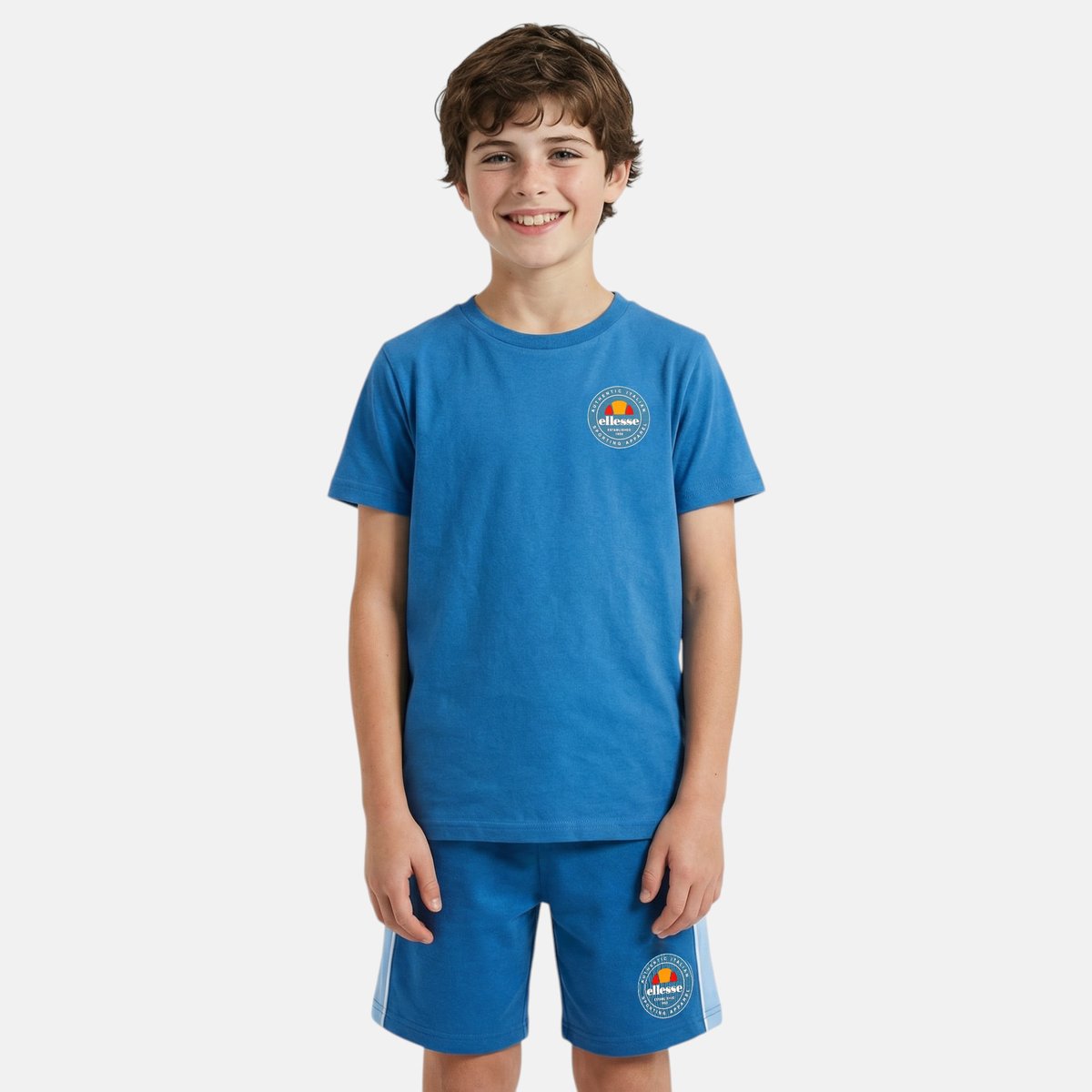 Lot de 2 t-shirts manches courtes et short SUMMER CAMP bleu roi, ELLESSE