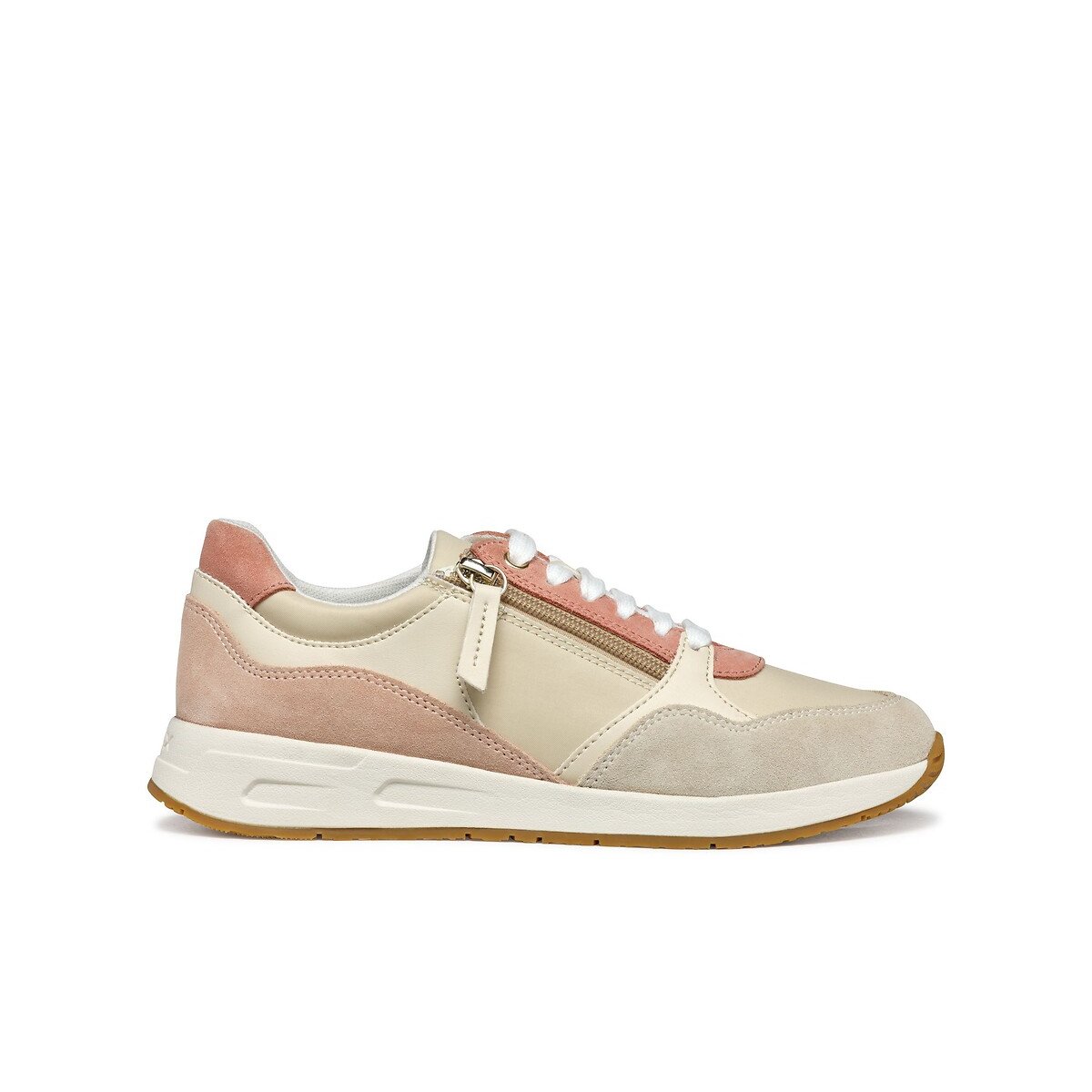 Bulmya Zipped Breathable Trainers taupe, GEOX