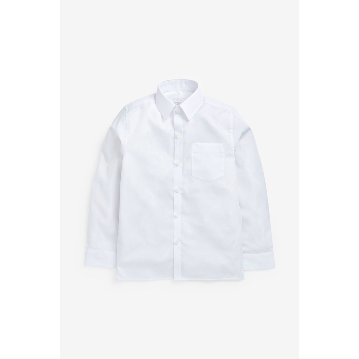 Chemises à manches longues, lot de 5 blanc, NEXT