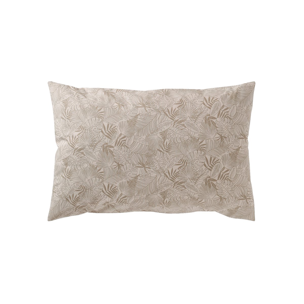 Parure housse de couette + taie oreiller GREEN JUNGLE, avec coton recyclé vert imprimé, VERTBAUDET