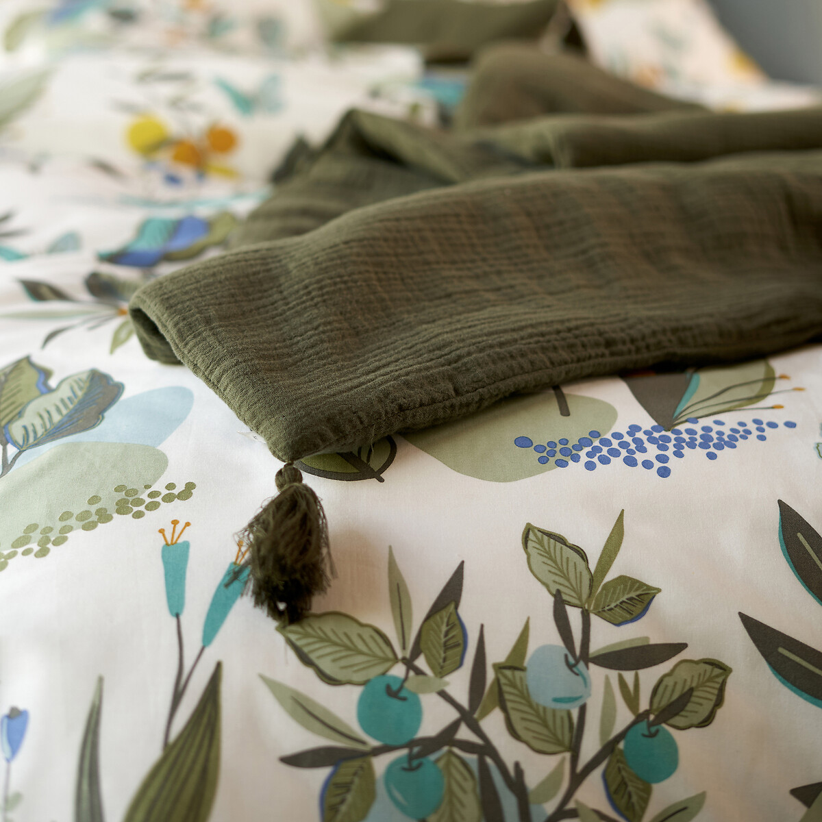 Gardane Organic Cotton Duvet Cover printed, LA REDOUTE INTERIEURS