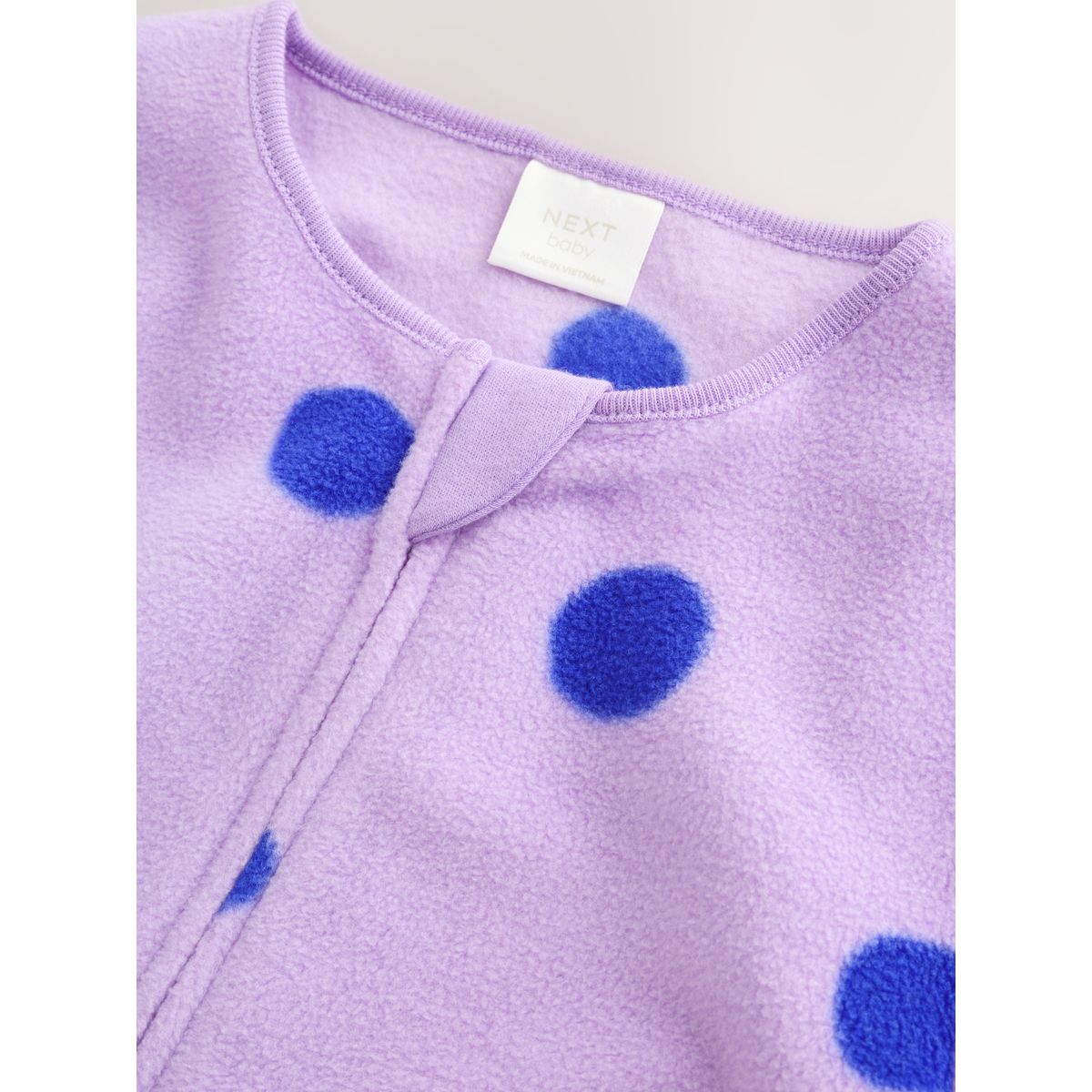 Dors-bien en micro polaire, lot de 2 violet/rose, NEXT