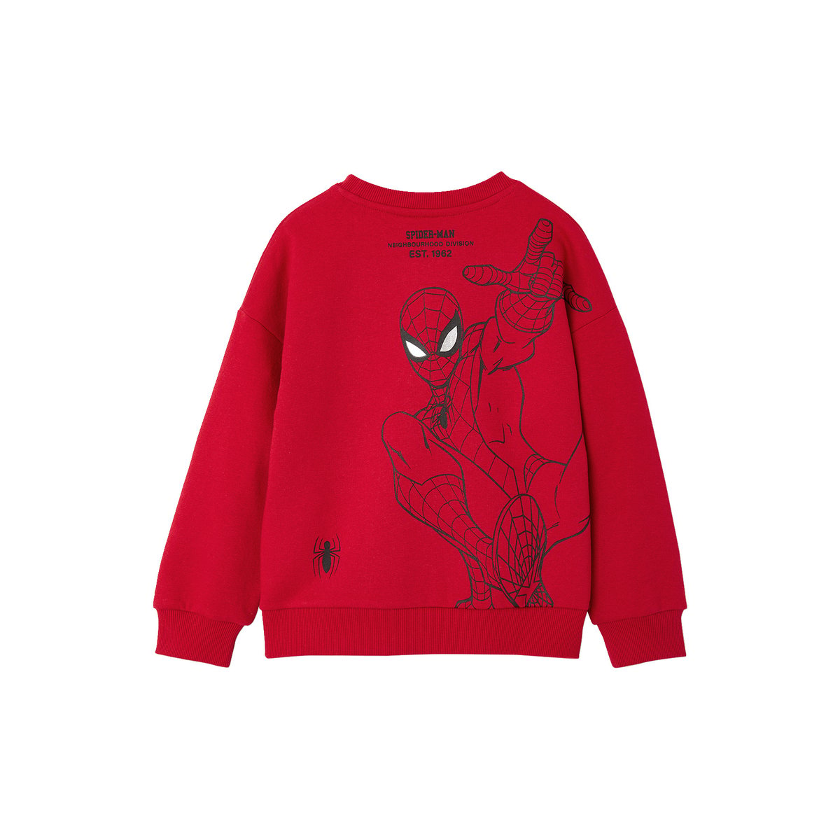 Sweat Spiderman rouge, VERTBAUDET