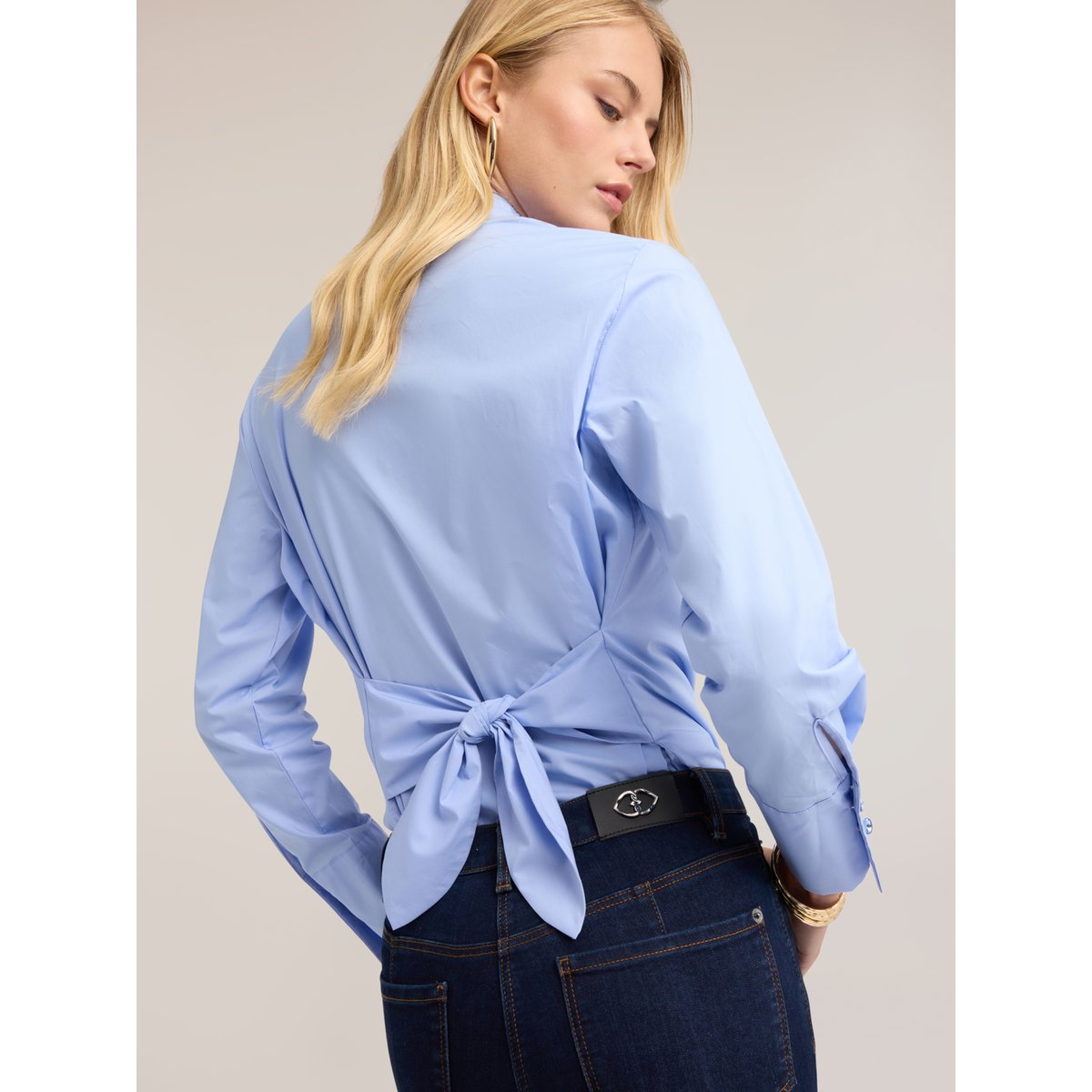 Chemise avec col boutonné light - blue, MOTIVI