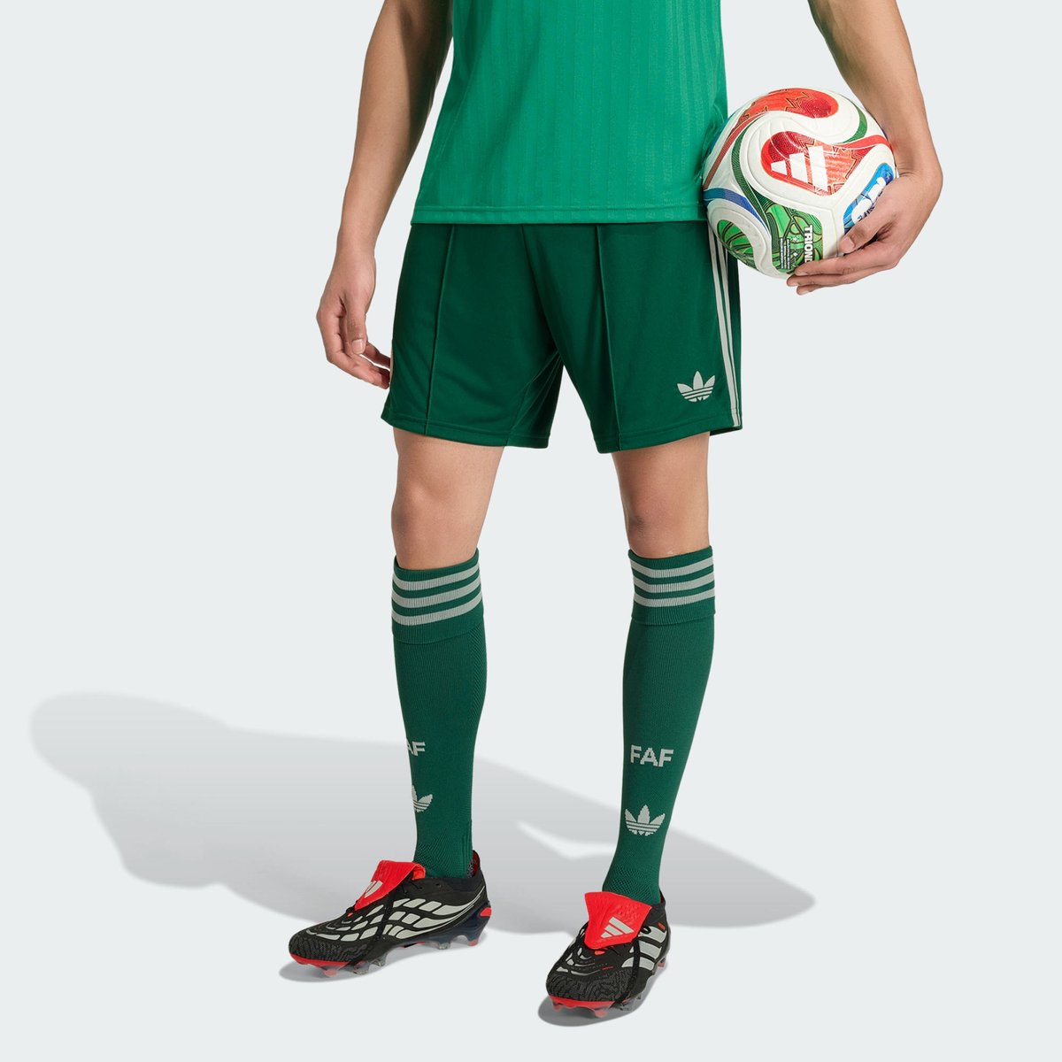 Short Extérieur Algérie 26 Short Extérieur Algérie 26 team dark green, adidas Performance