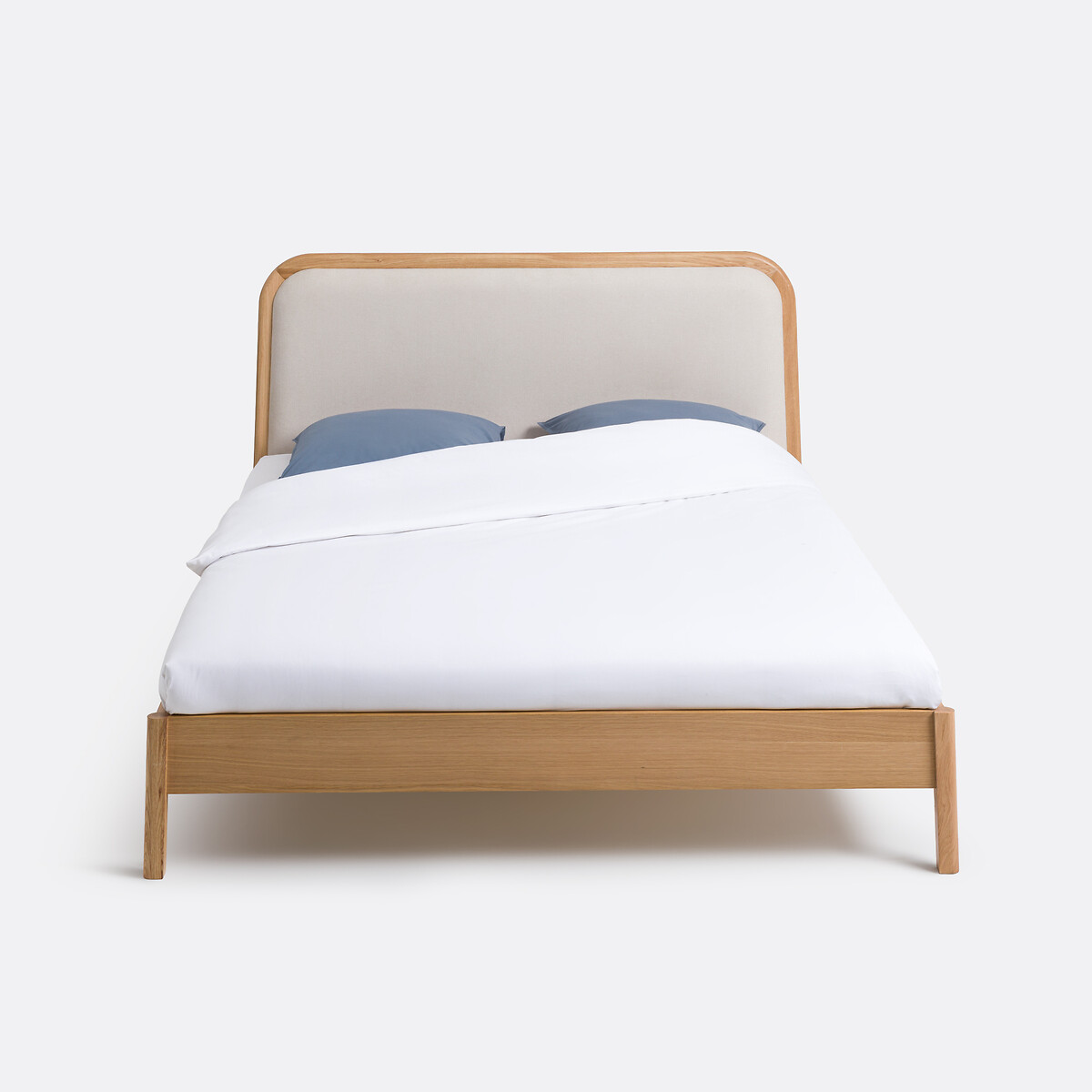Lit avec sommier, Torleone chêne/beige, LA REDOUTE INTERIEURS