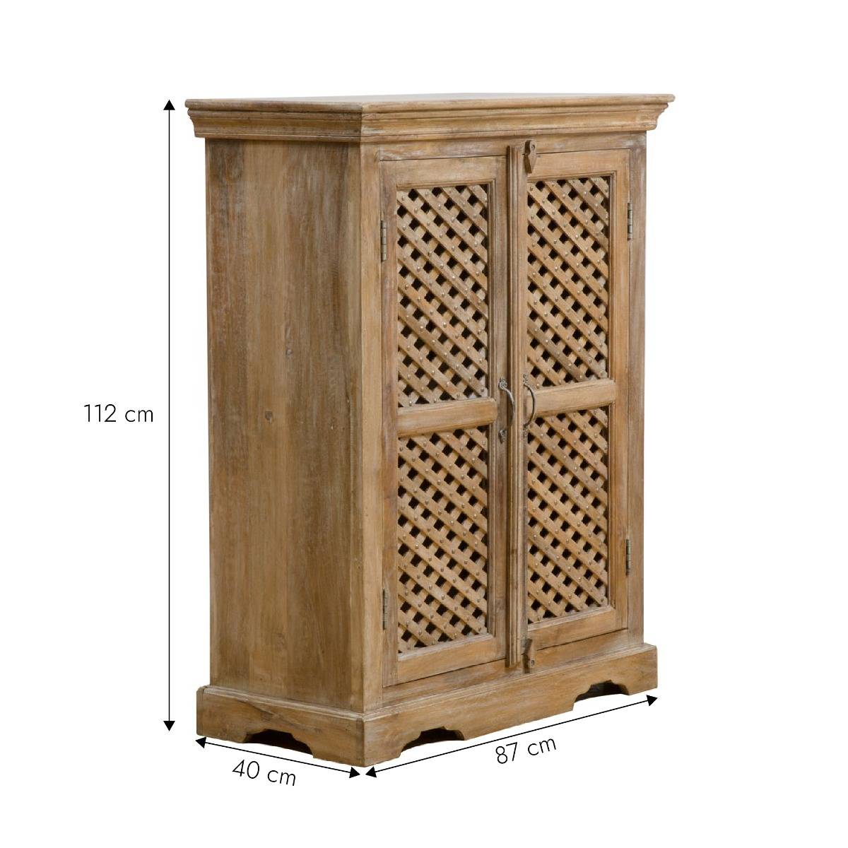 Buffet en bois de manguier ROSA bois clair, MADE IN MEUBLES
