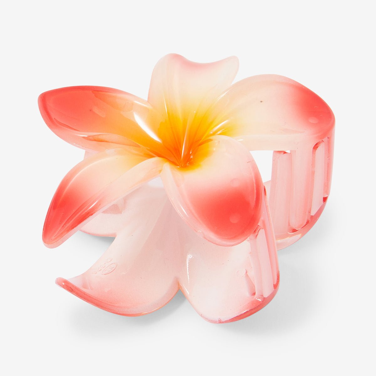 Pince à cheveux fleur tropicale orange orange, BALABOOSTE