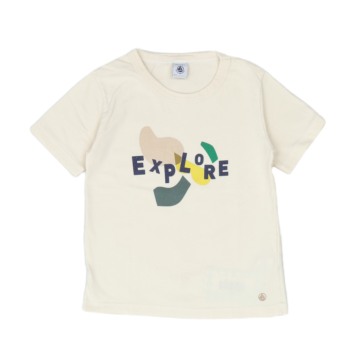 T-shirt - Très bon état blanc, PETIT BATEAU