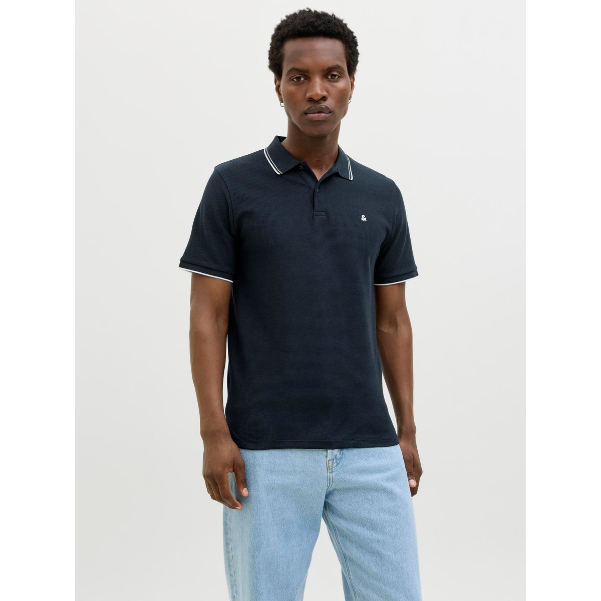 Polo verte - iceberg green 1, JACK & JONES