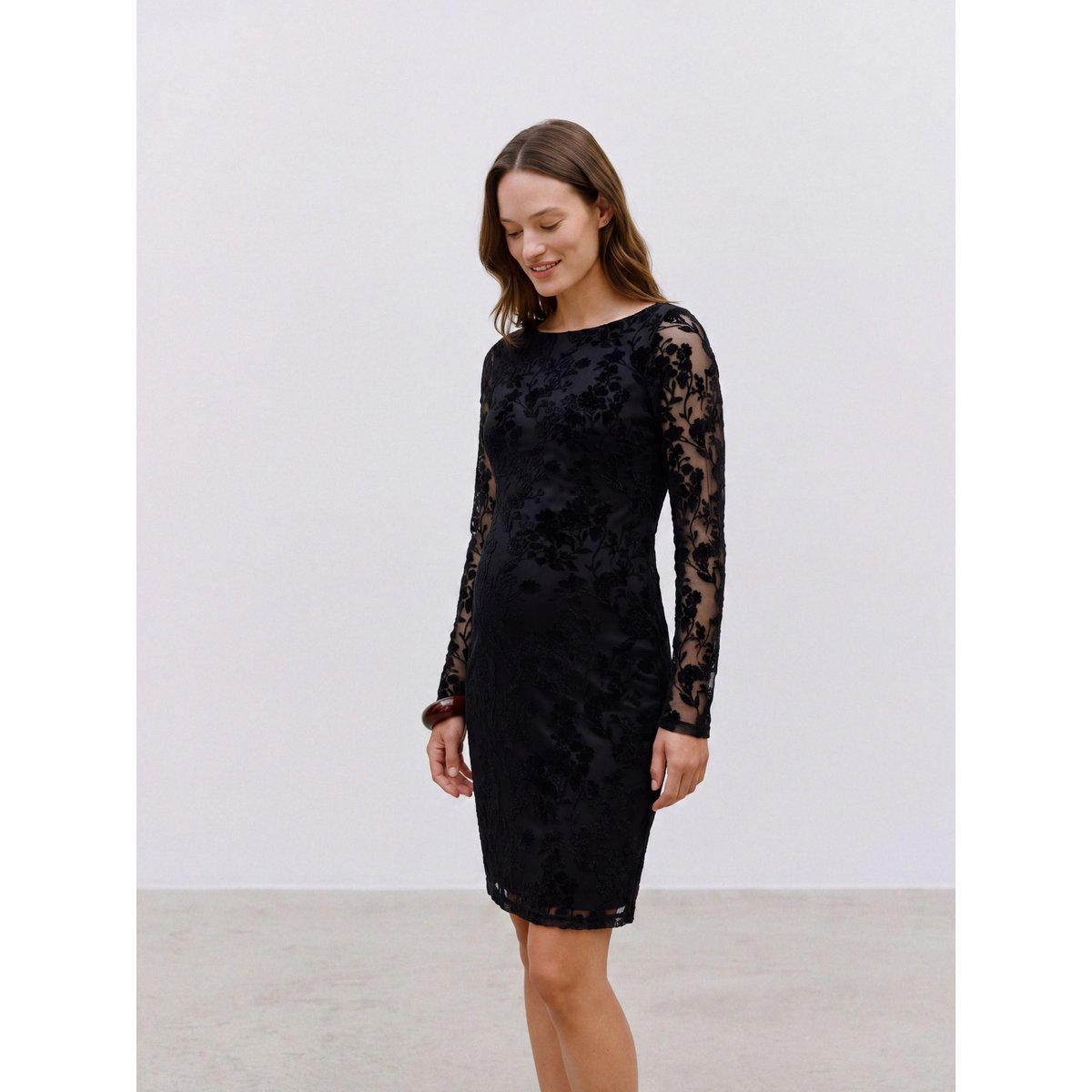 Robe noire - black, MAMA LICIOUS