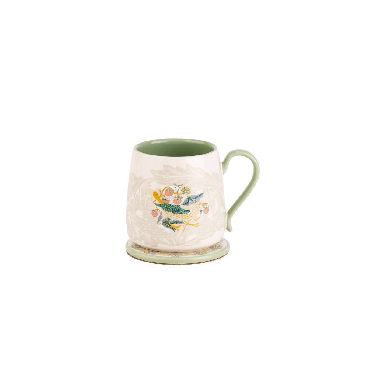Kitchen Garden Mug & Coaster Set multi-coloured, WILLIAM MORRIS AT HOME