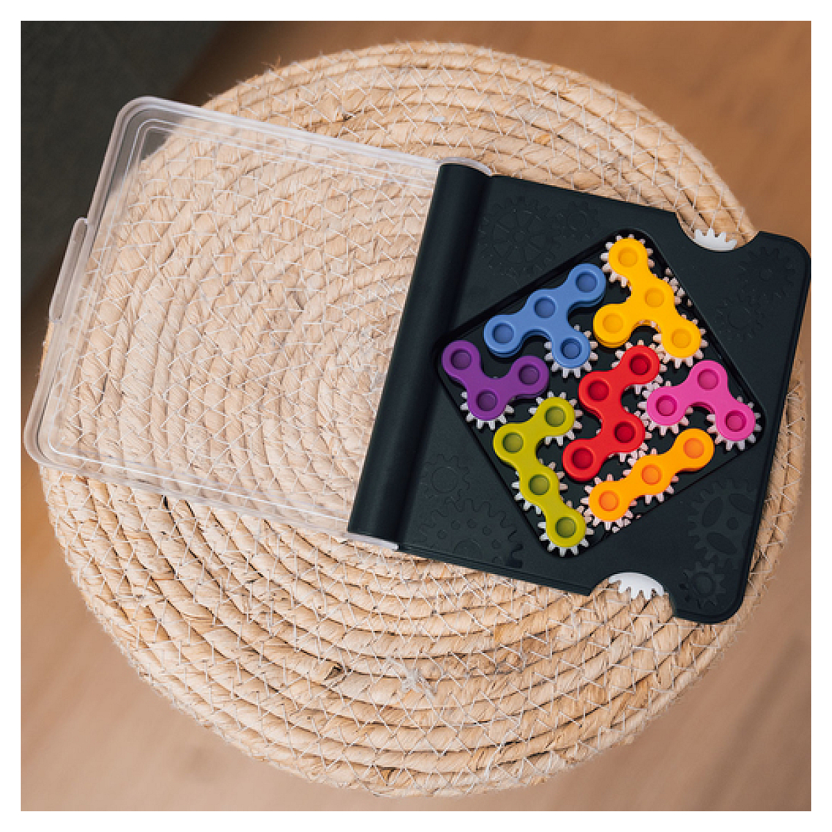 SmartGames IQ Gear casse tete jaune, SMART GAMES