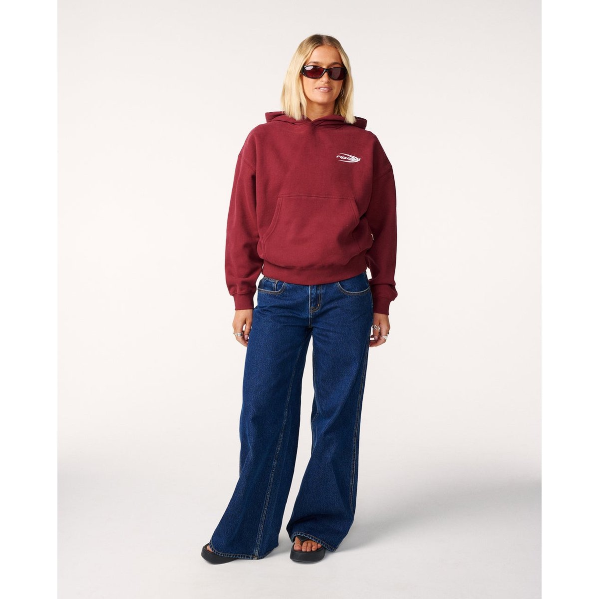 Sweat RC EVOLUTION bordeaux, RIP CURL