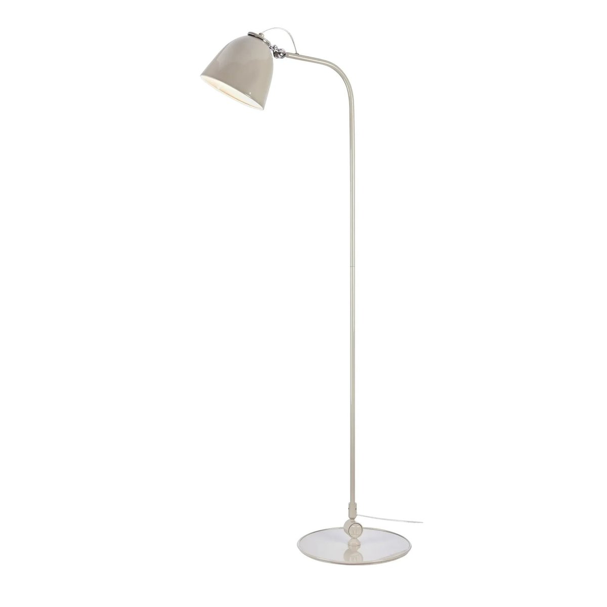 Lampadaire en métal TILT greige, MARKSLOJD