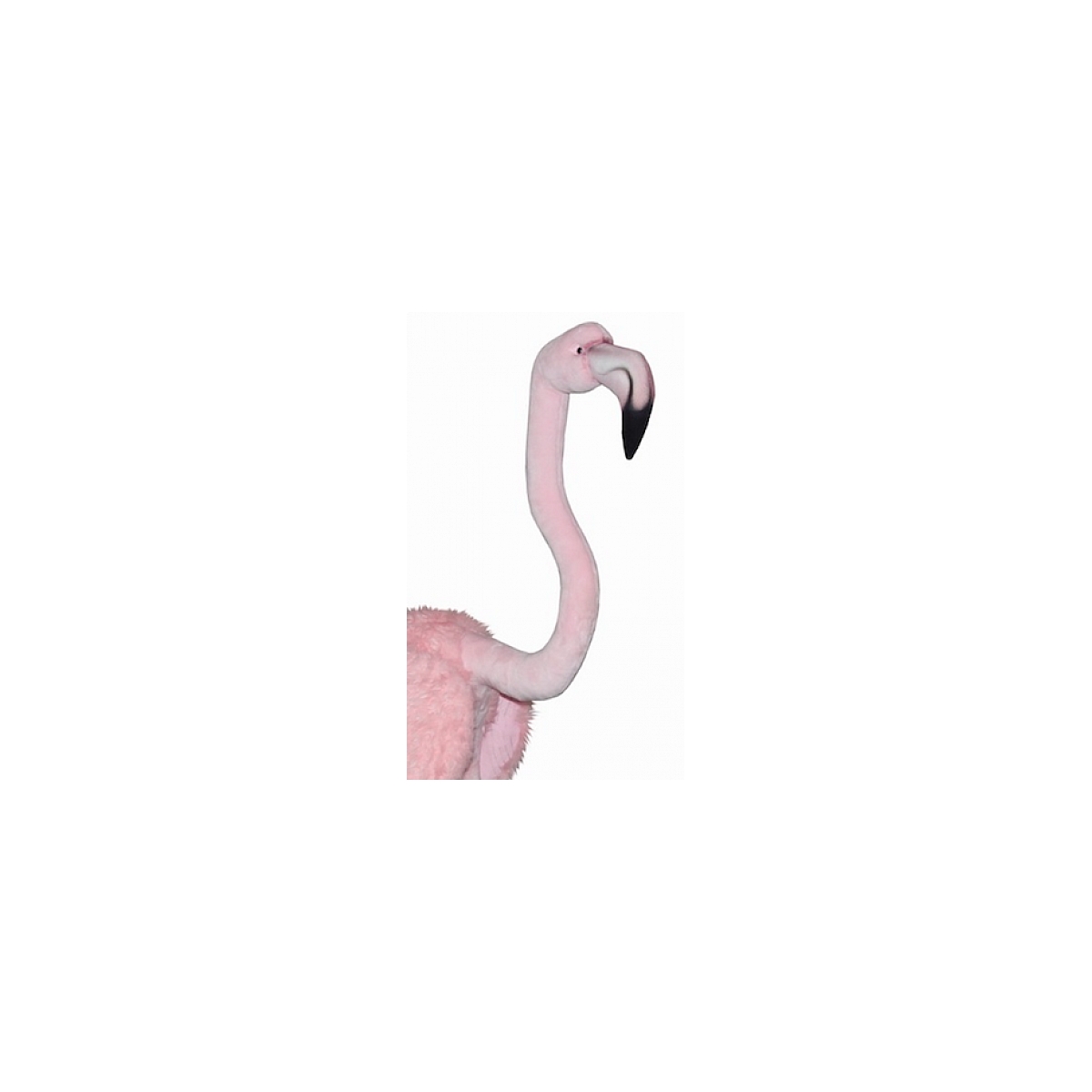 peluche Geante Flamant ROSE couleur unique, HANSA