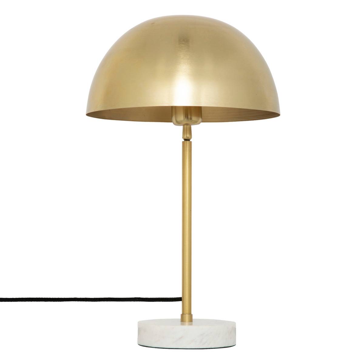 Lampe en marbre et métal doré LILIO doré, ATMOSPHERA