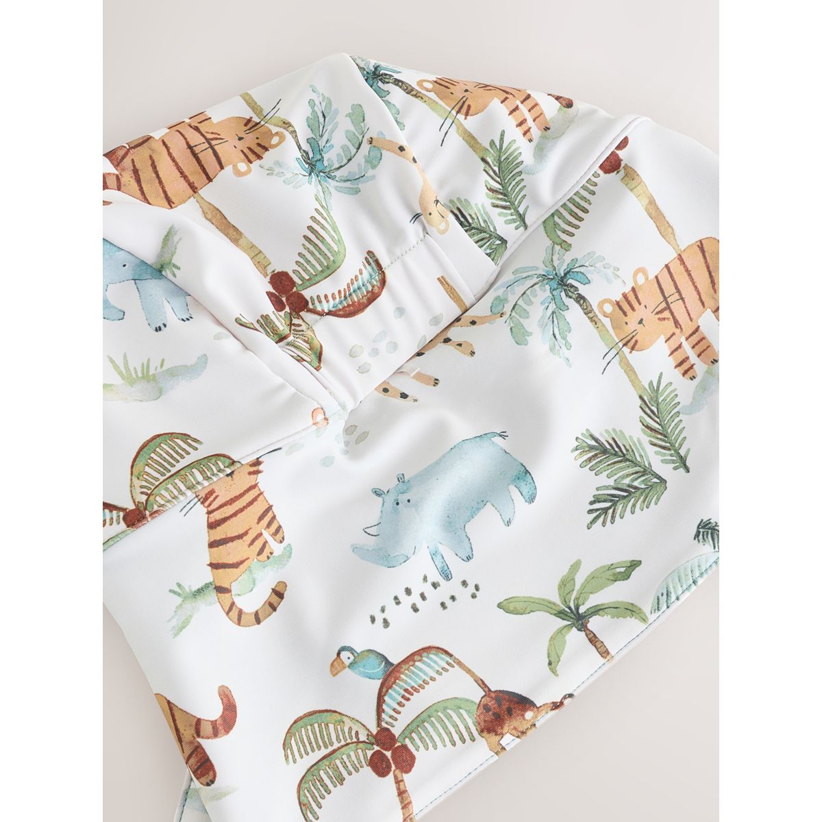Ensemble maillot de bain anti-uv et chapeau blanc, NEXT