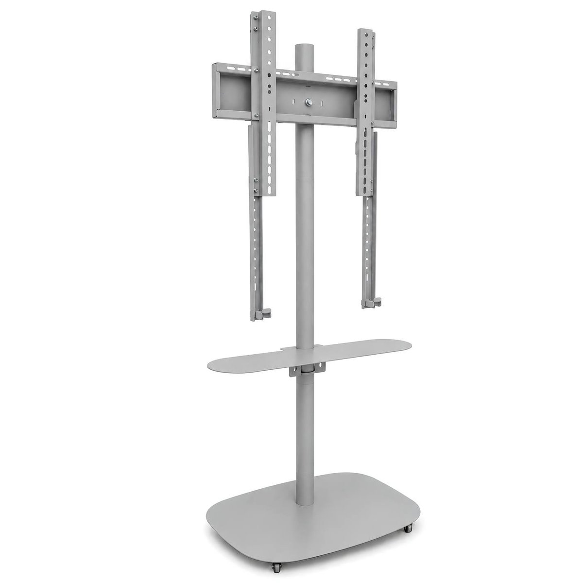 Support TV sur roulettes 27–65'', MOVI gris, DON HIERRO