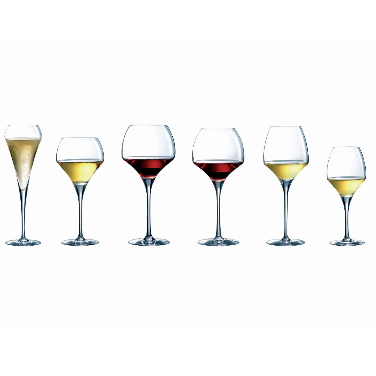Coffret 2 verres à pied 40 cl Universal Tasting - OPEN UP transparent, CHEF&SOMMELIER
