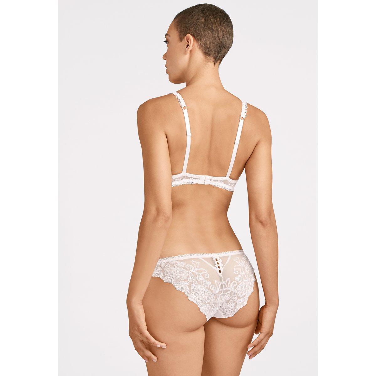 Soutien-gorge triangle avec armatures Pour Toujours blanc, AUBADE
