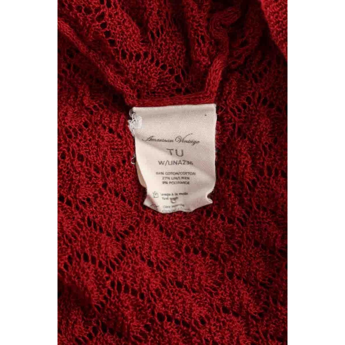 Cardigan - Bon État bordeaux, AMERICAN VINTAGE