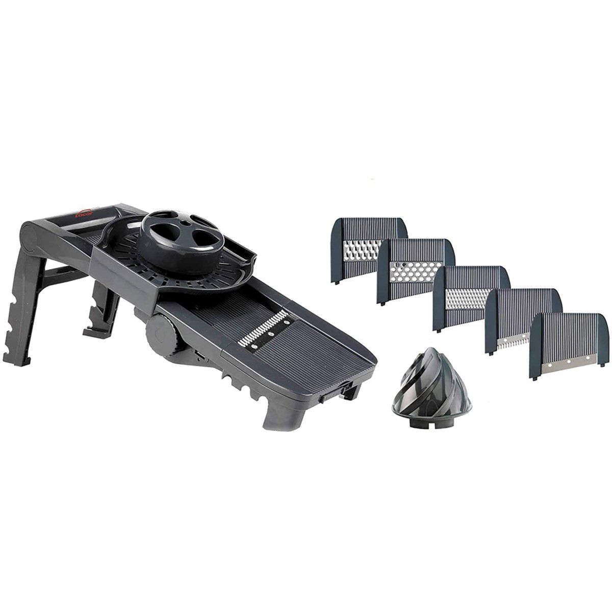 Mandoline et accessoires gris, LACOR