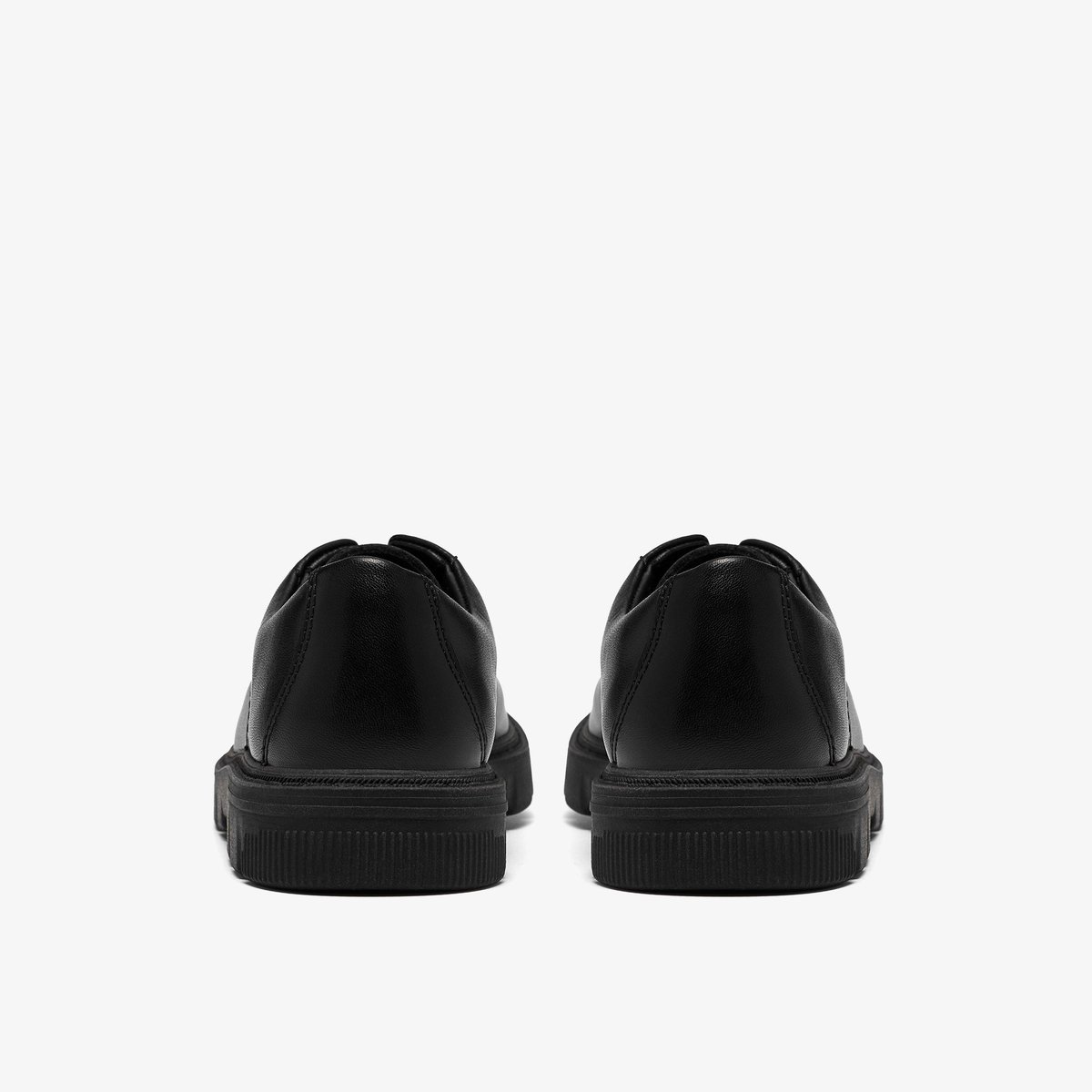 Derbies Cuir Coupe Large LORCAM WALK K noir, CLARKS