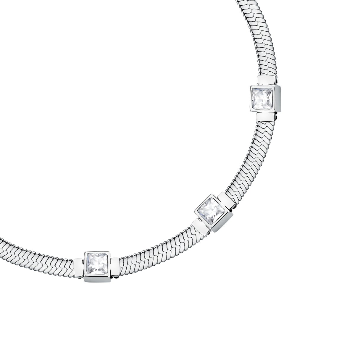 Bracelet GIOIA argent, blanc, MORELLATO
