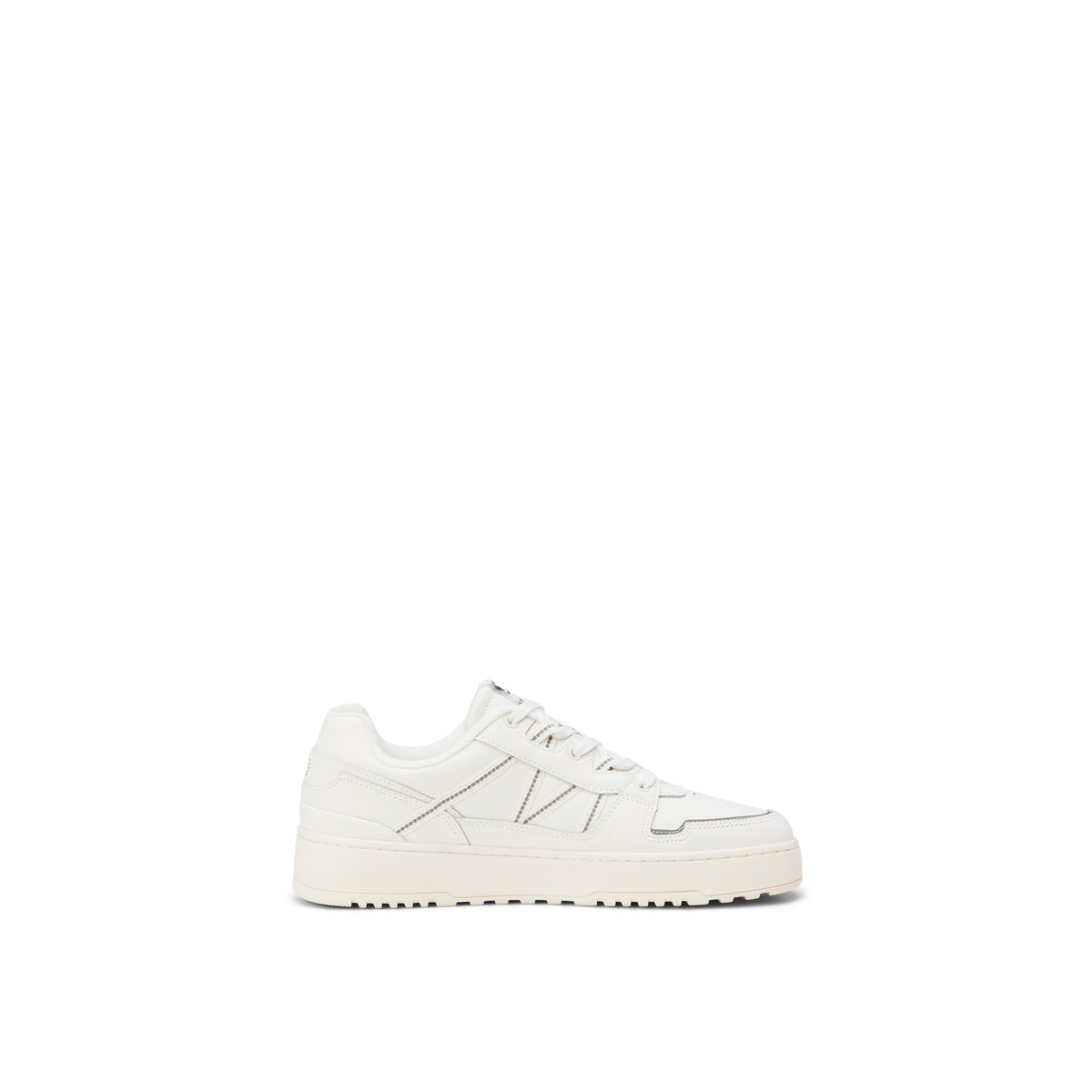 Baskets avec semelle en caoutchouc robuste blanc, MARC O'POLO