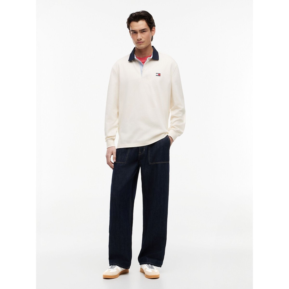 Zapatillas de piel THE GREENWICH crudo, TOMMY HILFIGER