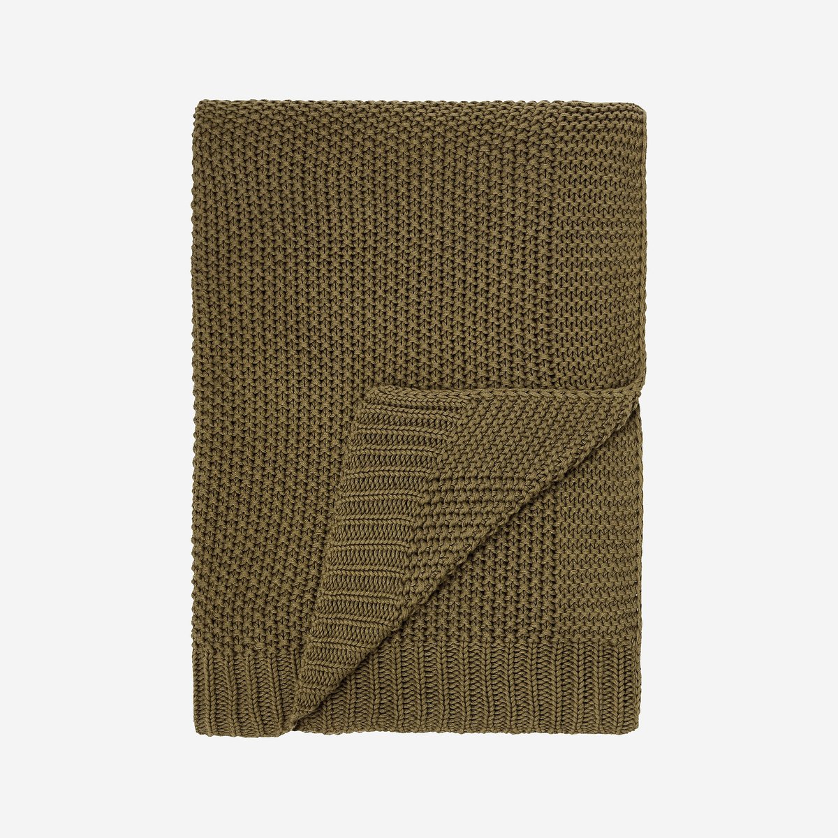 Plaid coton DANAE bronze, HABITAT