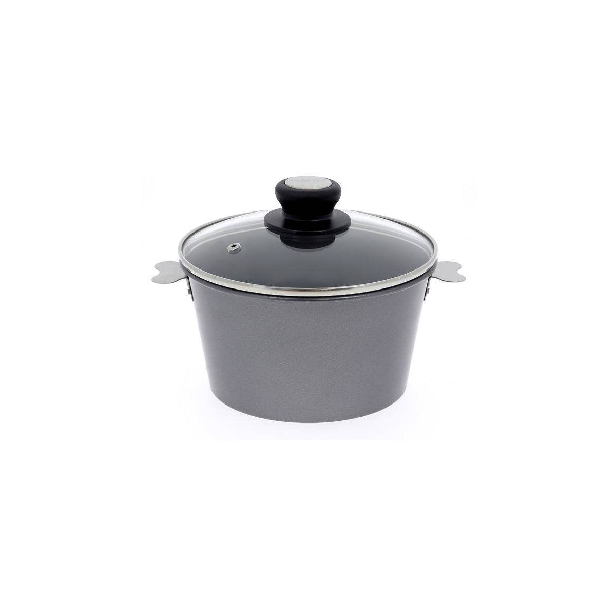 Moule haut à charlotte en acier revêtu gris, DE BUYER