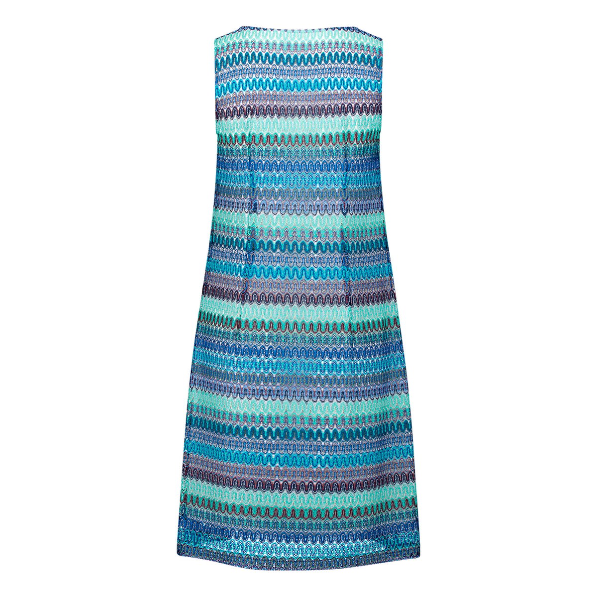 Robe droite sans manches bleu/vert, BETTY BARCLAY