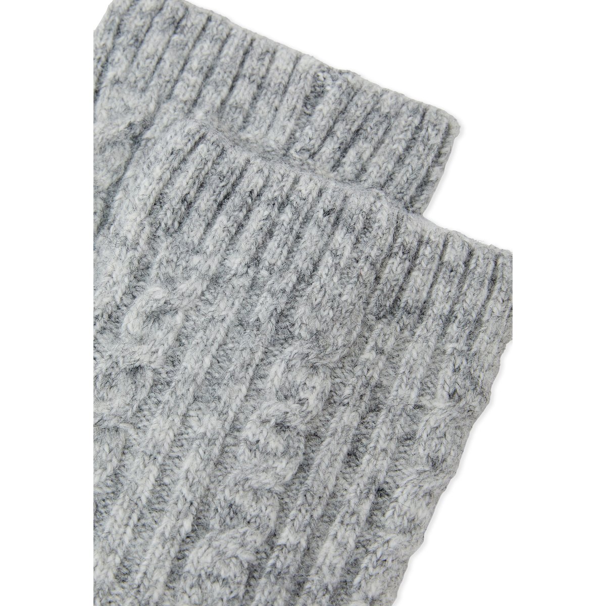 Chaussettes hautes avec laine JACKS gris clair, ETAM