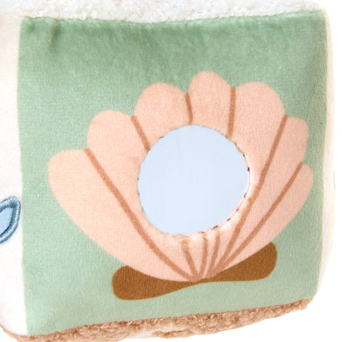 Cube d'activités pour bébé NOA beige, ATMOSPHERA FOR KIDS