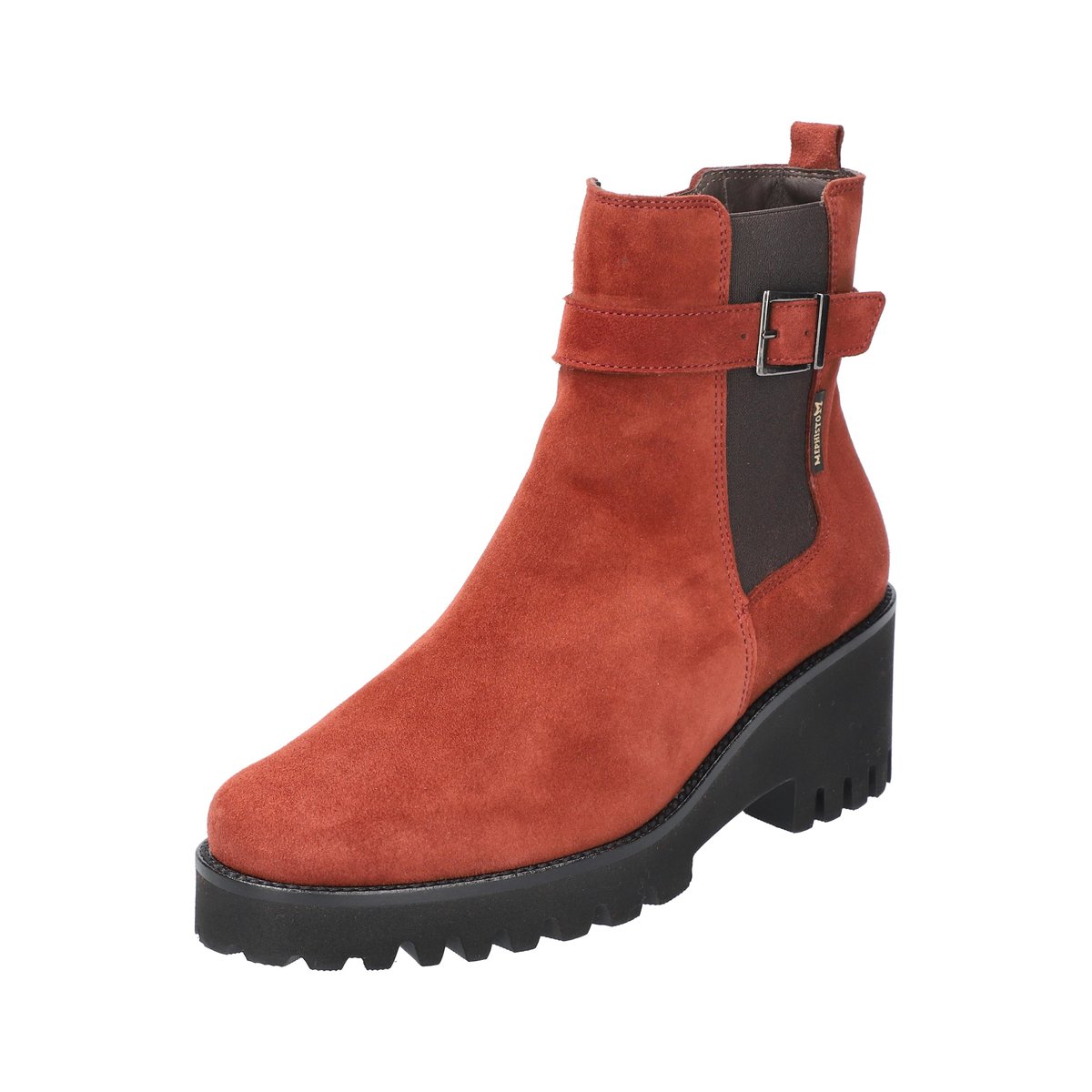 Bottines en cuir FAUVE rouille 5140, MEPHISTO