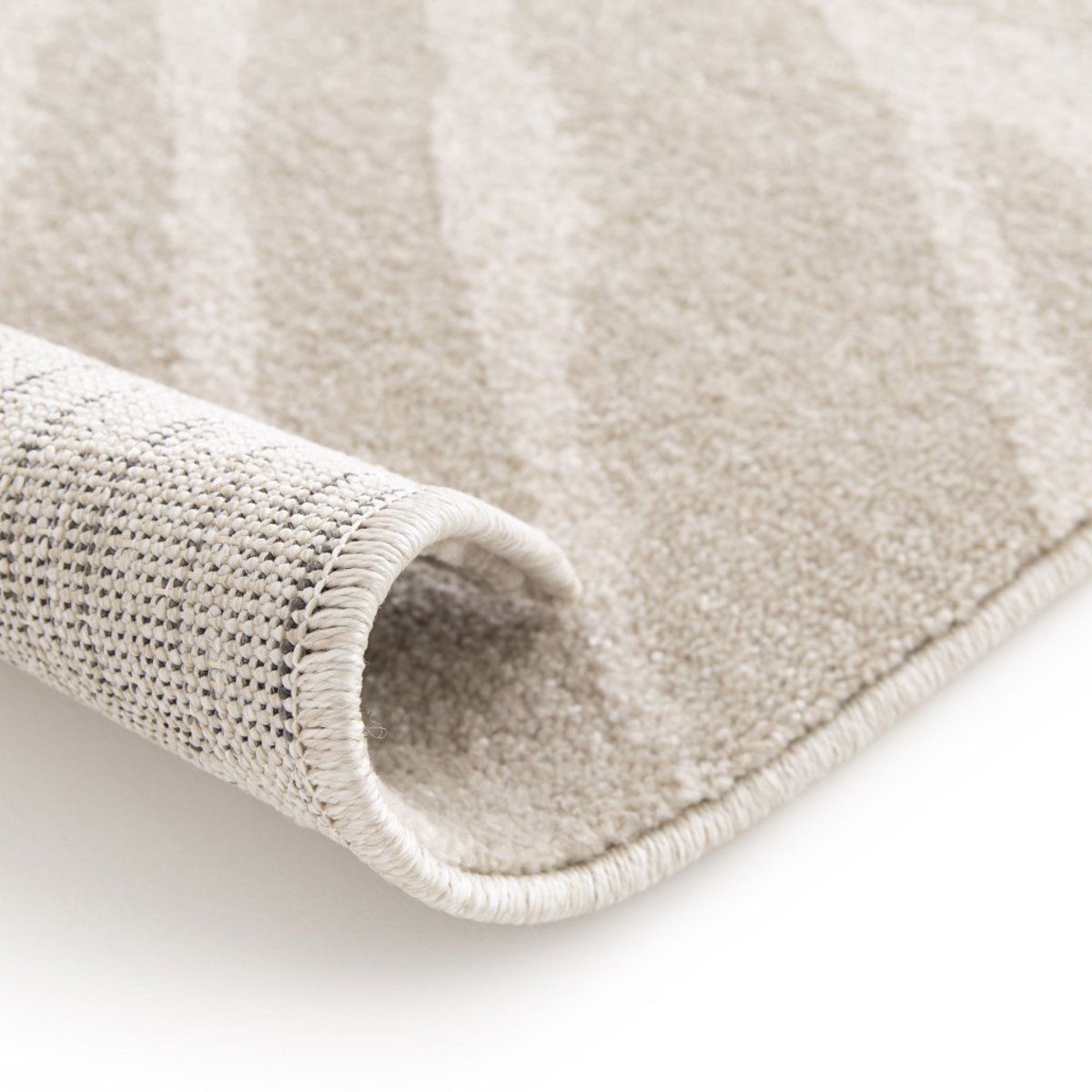 Tapis graphique à motif zébré- ZEBRA beige, DRAWER