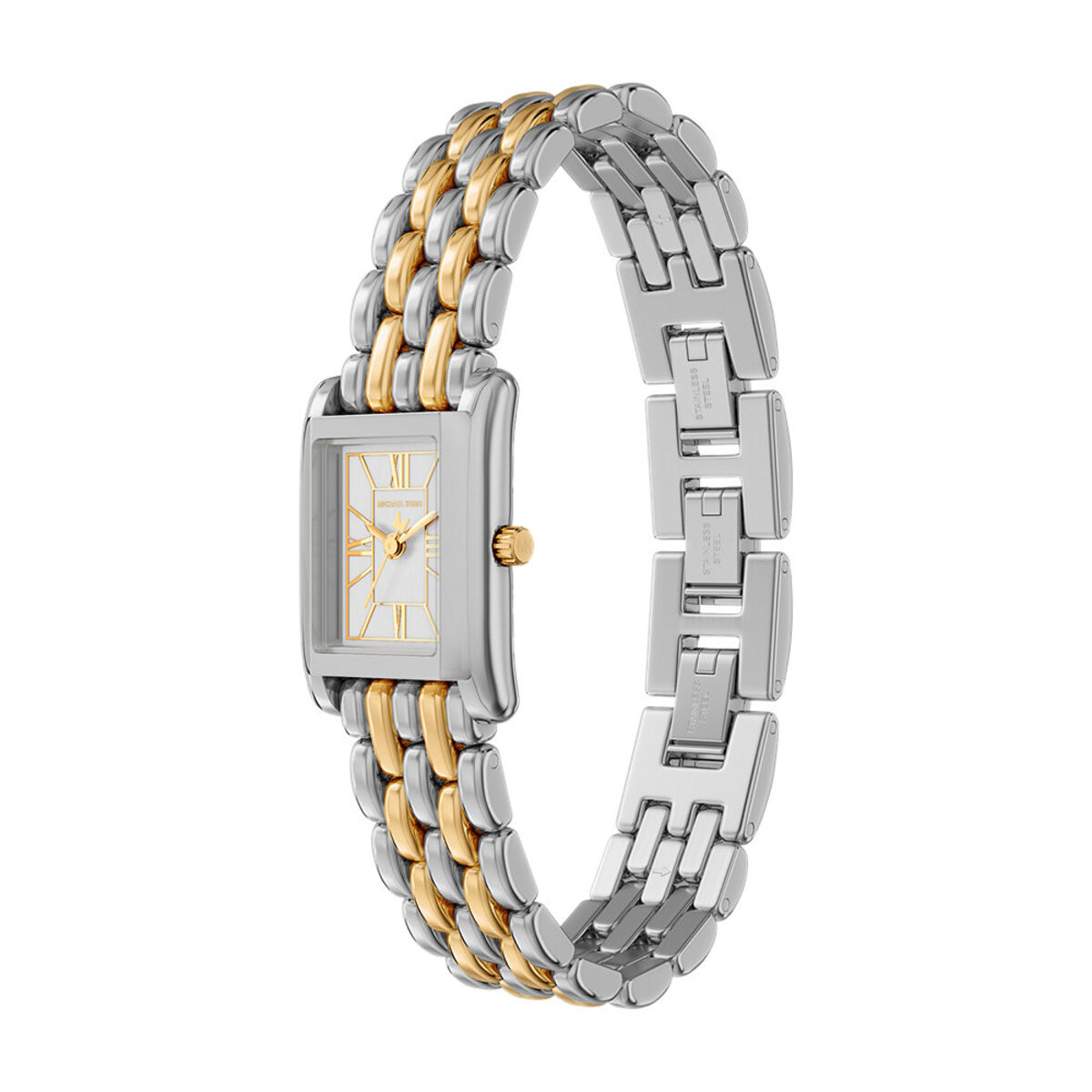 Montre Analogique ESSEX argenté blanc argenté, MICHAEL KORS